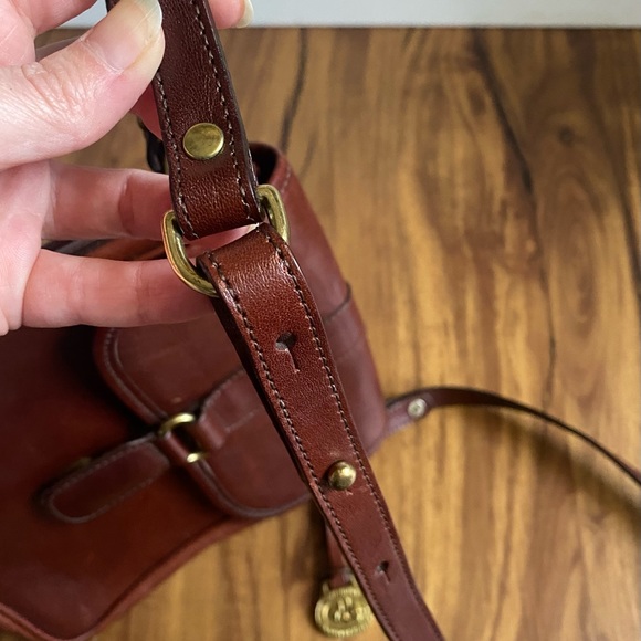 VTG Brahmin Leather Crossbody - Picture 12 of 16